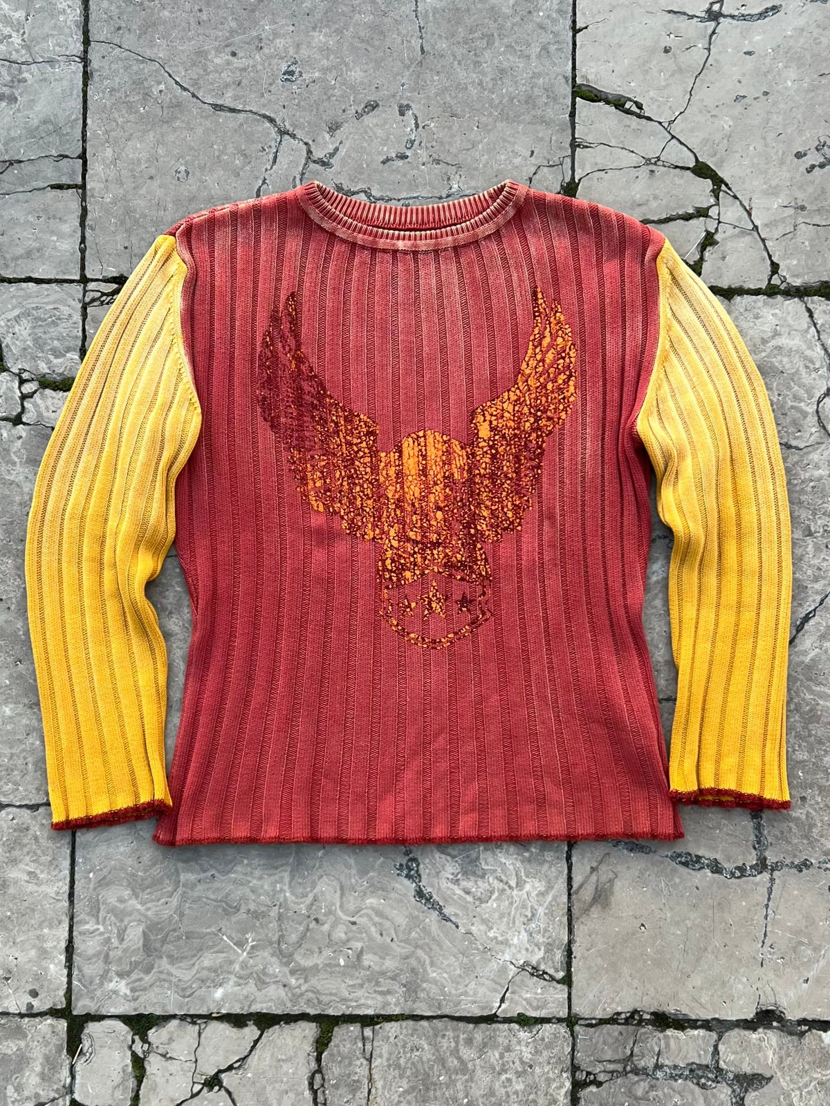 Kapital Two Tone Ribbed Knit