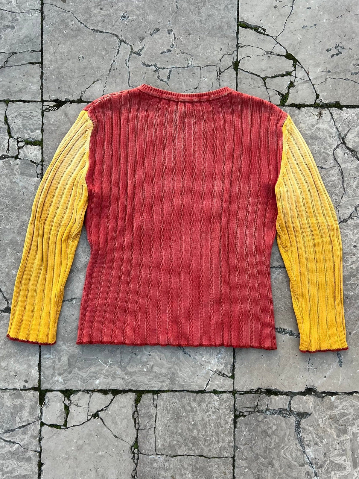 Kapital Two Tone Ribbed Knit