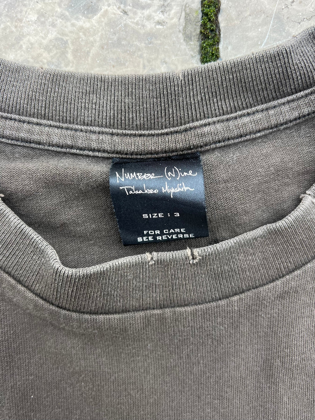 Number (N)ine Antiwar FW04