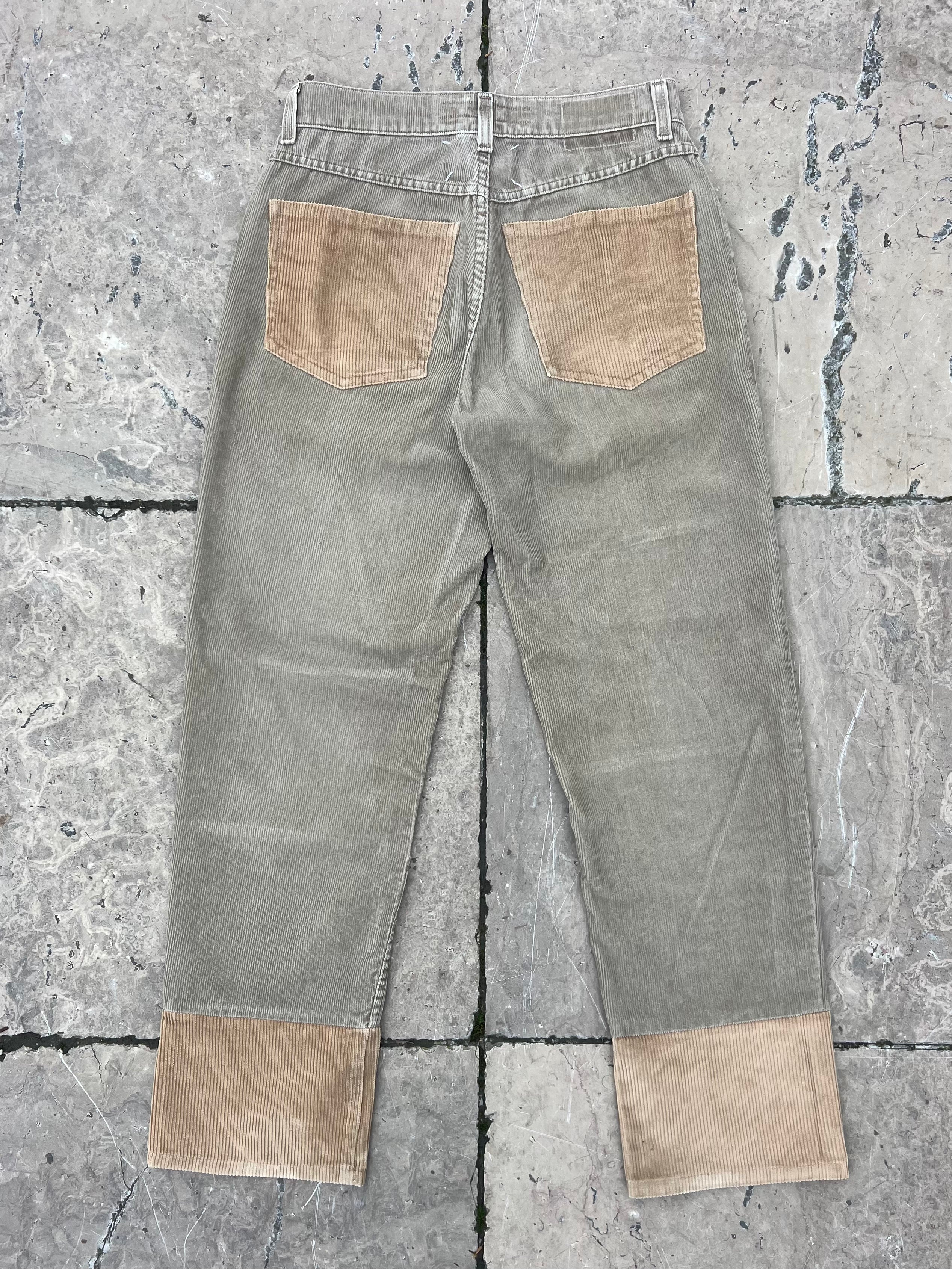 Maison Martin Margiela FW02 Artisanal corduroy pant