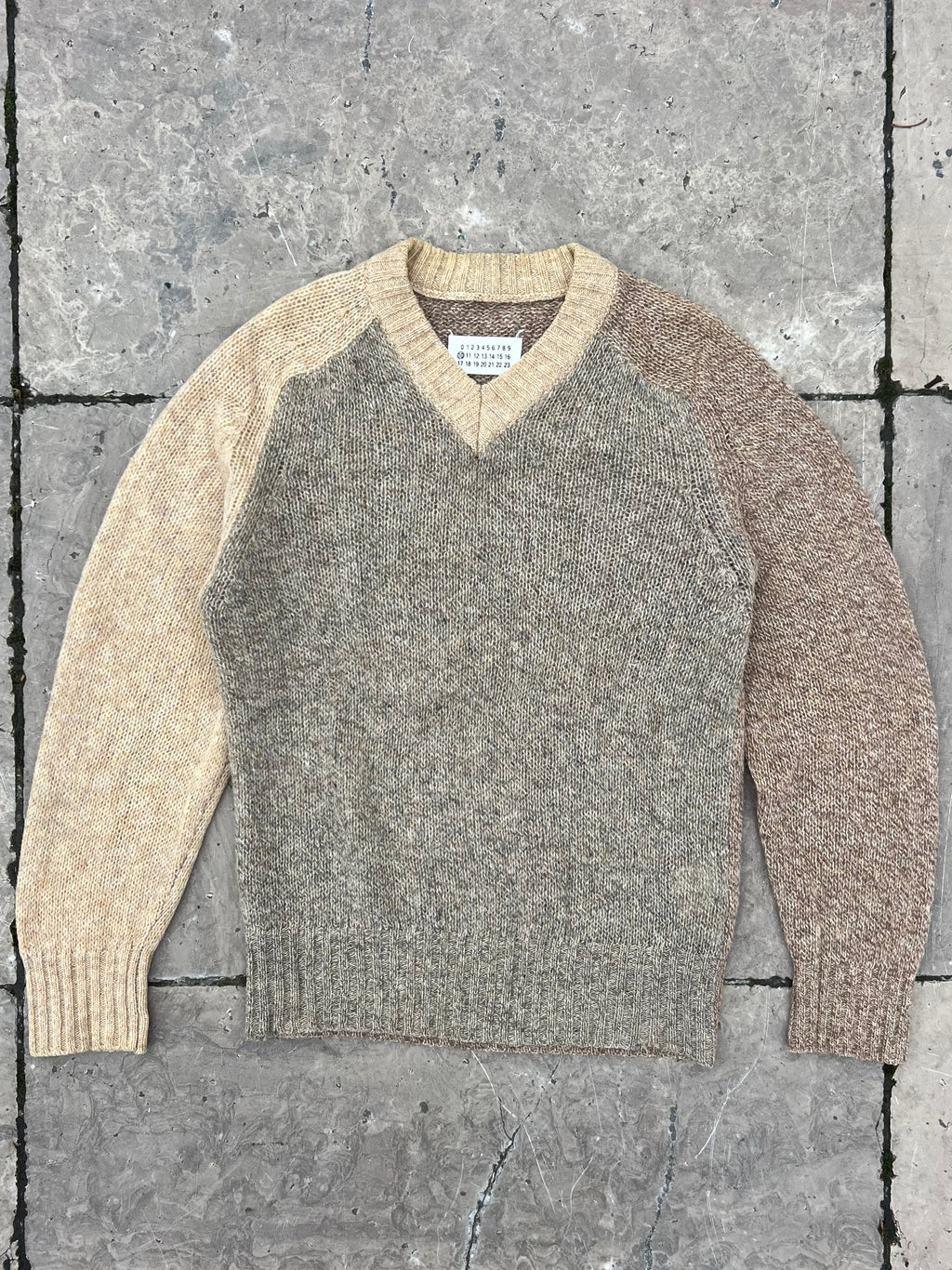 Maison Martin Margiela AW05 Tricolor Knit