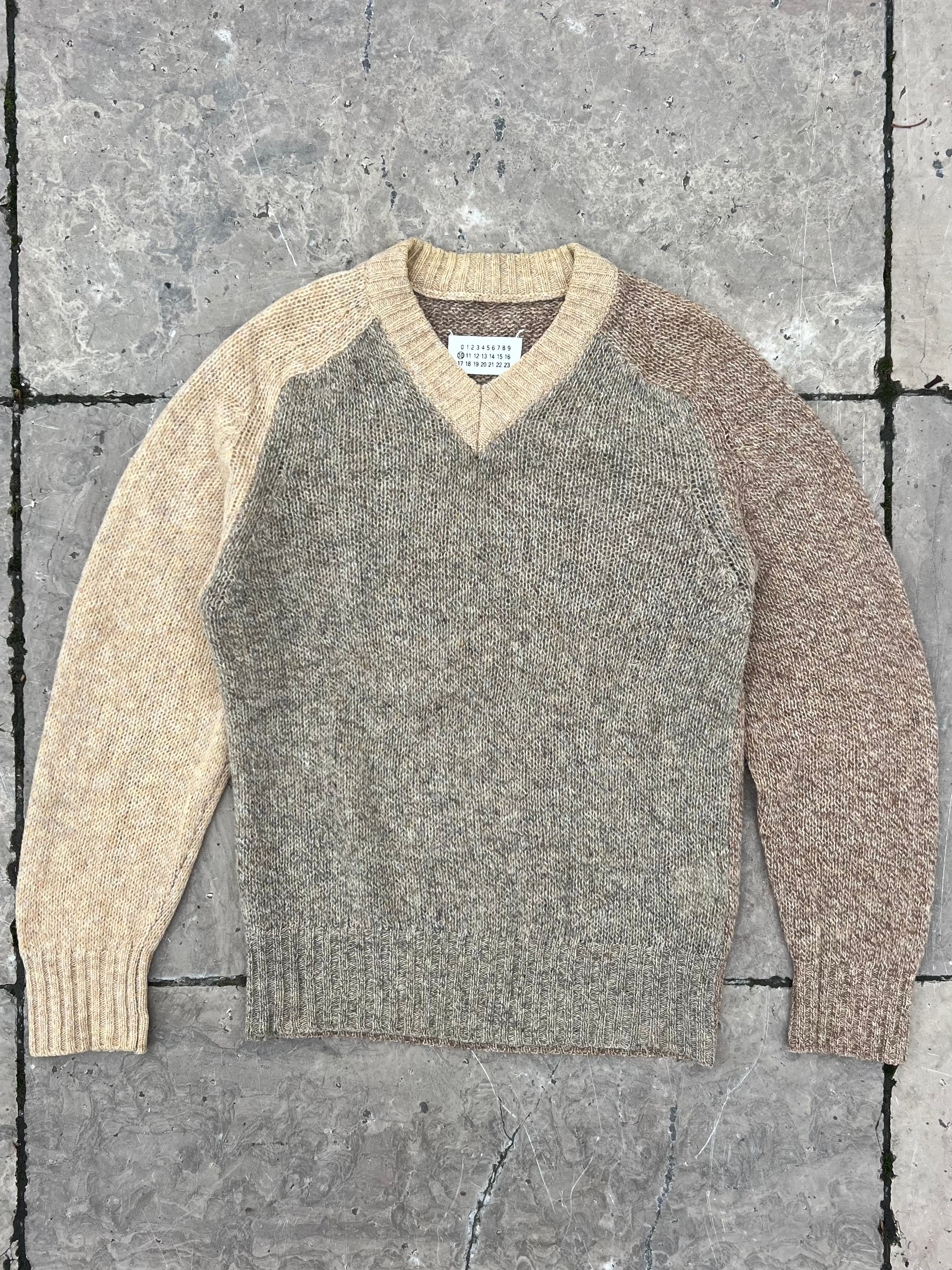 Maison Martin Margiela AW05 Tricolor Knit