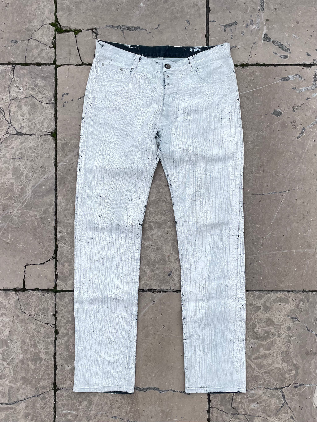 Maison Martin Margiela Painted jeans 2009