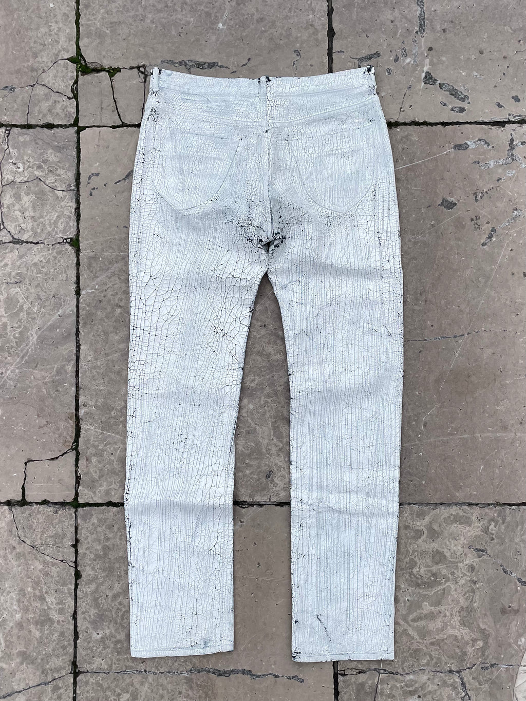 Maison Martin Margiela Painted jeans 2009