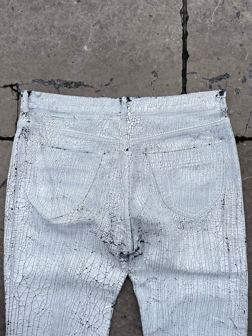 Maison Martin Margiela Painted jeans 2009