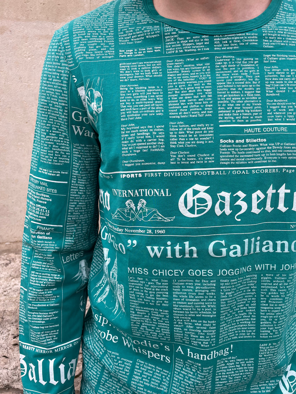 John Galliano Gazette 2001