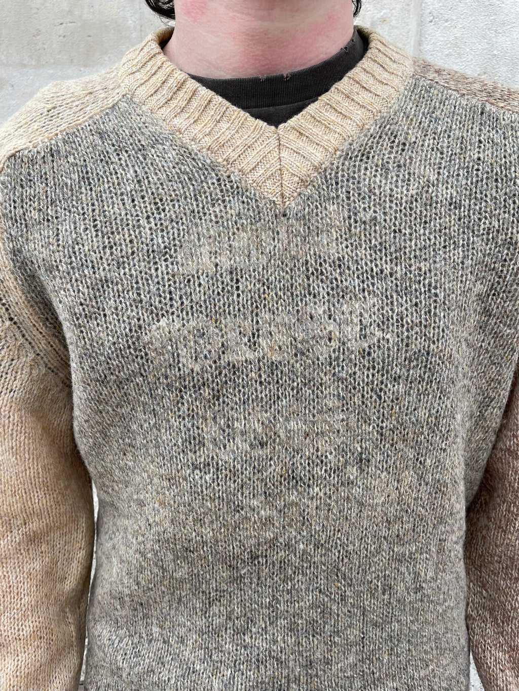 Maison Martin Margiela AW05 Tricolor Knit