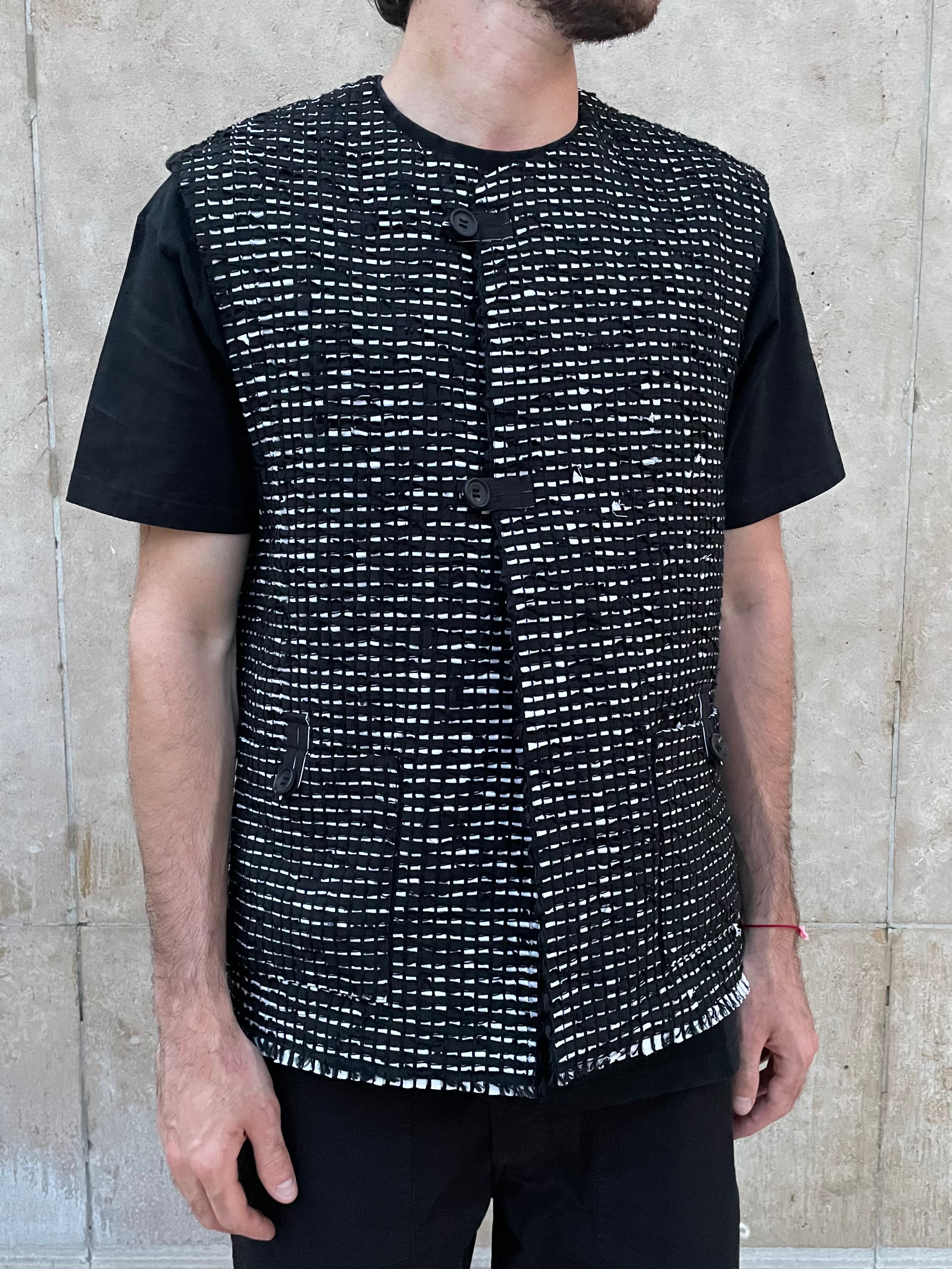 Issey Miyake IM MEN - FW26 Sakiori Gilet
